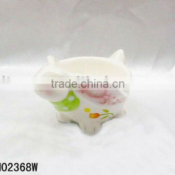 Ceramic Easter rabbit egg cup