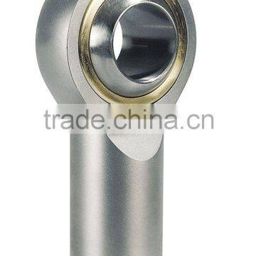 Metric requiring maintenance rod end joint bearing rod with a lubricating hole or grease nipple on rod body