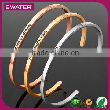 2016 Newest Different Kinds Best Selling Products Italy Shining Elegant Modern Bangles And Bracelets