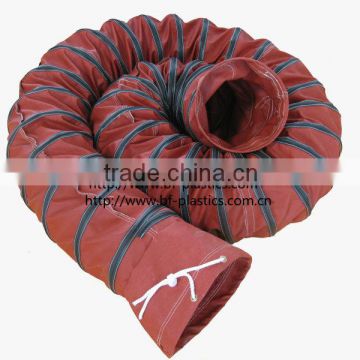 10" x 5m 800Celsius high temp heater duct