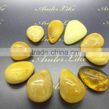 100% Natural Baltic Amber pendant, Amber caboshon, amber polished pendant