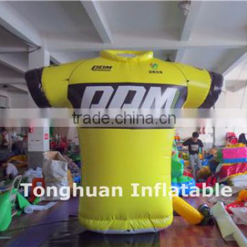 Fashionable inflatable clothes model for advertising