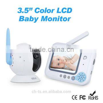 3.5" LCD Video Baby Monitor,Wireless Monitoring