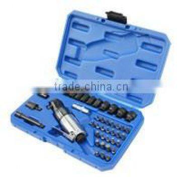 1/4" impact ratchet wrench set, 44pcs