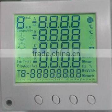 Multifunctional power meter Digital output ammeter panel meter Power Quality Analyzer