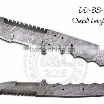 Damascus Steel Knife Blade Blank DD-BB-1541