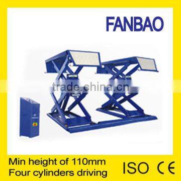 hydraulic super thin scissor car lift table