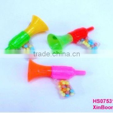 Cheap candy toy toy candy sweet candy in loudspeaker favors promotion gift