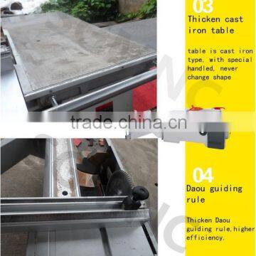 China High Precision Wood Cutting Sliding Table Panel Saw Machine , Woodworking Sliding Table Saw Quality Choice Most Popular photo-3