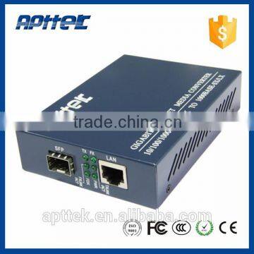 gigabit sfp Management Media Converter fiber to rj45 converter sfp media converter