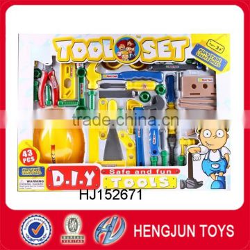 kids play tool set plastic toys with 46 pcs