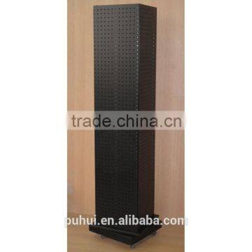 Compact Metal Rotating Floor Display With Small Space Occupying photo-4