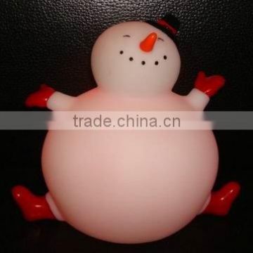 christmas gift snowman led night light