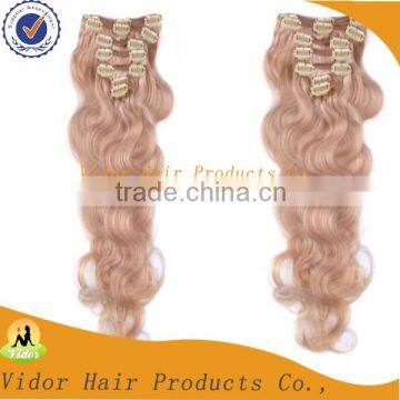 Wholesale Brazilian Clip In Hair Extensions Curly Clip In Human Hair Extensions