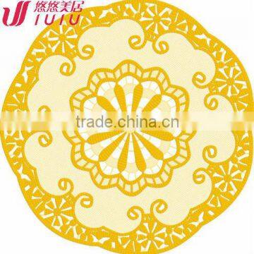 Factory lace cup mat /round lace doily