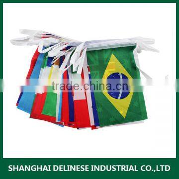 polyester national string flag