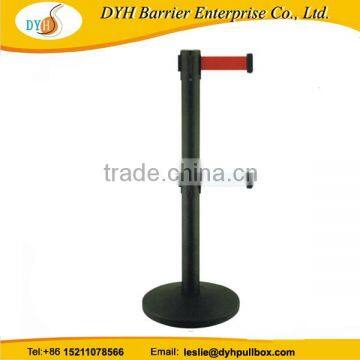 2016 dural dual line crowd control stanchion double-deck retractable barrier