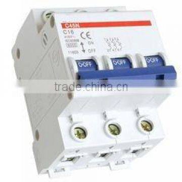 3P Miniature Circuit Breakers MCB (C45) / MCCB / RCBO