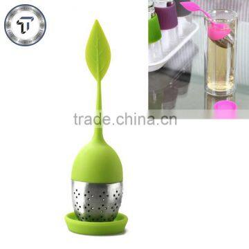 FDA stardand leaf shape leaf tea infuser