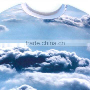 Bulk Sale v Neck Custom Polyester Round Neck t Shirt photo-3