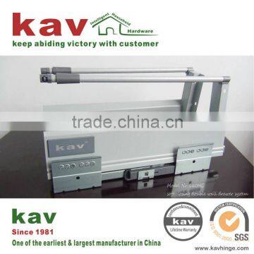 high-grade 3 sides telescopic channel metal drawer slides for hotel furniture