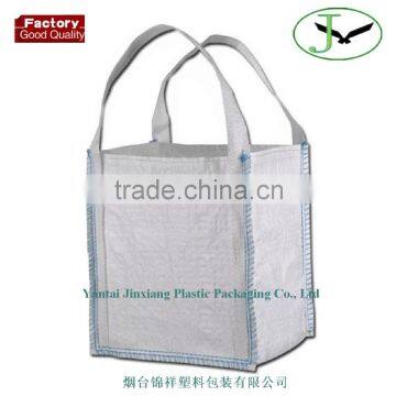 100% pp woven big bag pp woven bulk bag pp container bag for sand soil gravel in low factory price in shandong