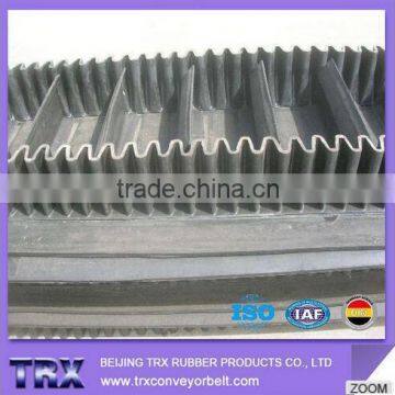 800mm width 10mm cleat height chevron ep conveyor belt