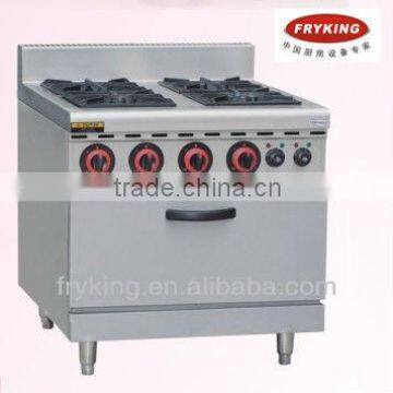 Gas 4 Open Burners With Oven Base