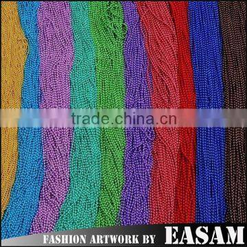 Easam 1.2mm 3D Dia Ball Chain Nail Art Decoration With Different Colors