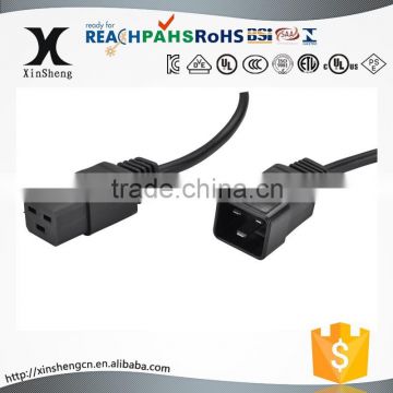 IEC power cord c19power cord CPU power cord