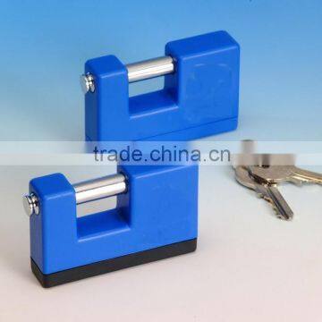 Lipson LS-202 Free Sample!Zinc Alloy Plastic Coated Rectangule Padlock photo-3