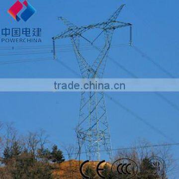 400kv angle iron material transmission line towers