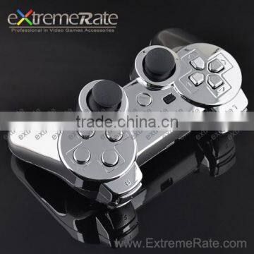 Chrome Sliver Replacement Housing Shell For PS3 Console Controller