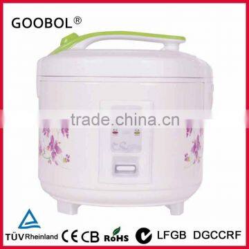 Durable Deluxe Rice Cooker With Fullbody Outer Shell