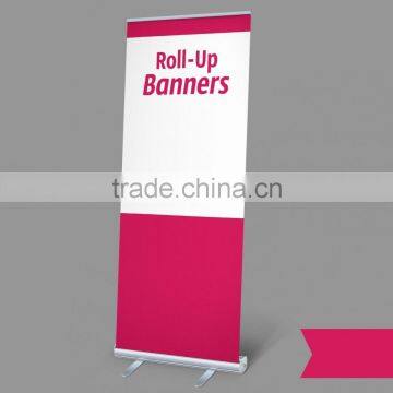 top quality promotion aluminum roll up banner easy moving nice price,Aluminum Display Roll Up Banner Stand 120*200