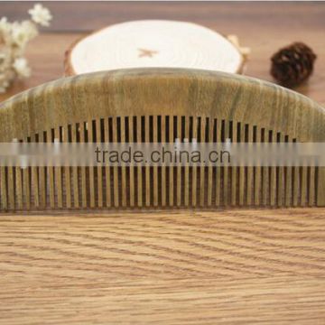 Hot selling OEM logo cheap wooden hair beard comb