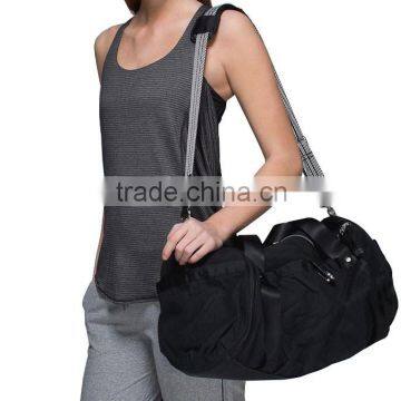 Wholesale Tote Shoulder Black Yoga Mat Bag photo-3