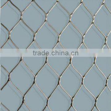 Man-made Stainless steel bird netting/zoo mesh