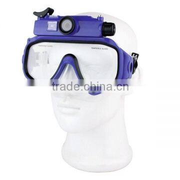 2014 popular Digital Camera Swim Mask for underwater action handsfree scuba diving ,snorkeling