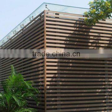 Wood Plastic Composite Exterior Cladding Panel board corner