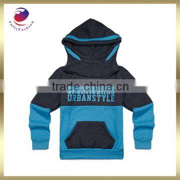 hoodie with contrast blocks