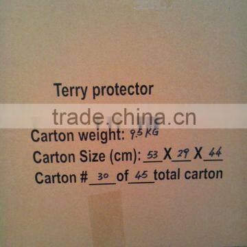 Hypoallergenic 100% Terry Waterproof Mattress Pad For Adult photo-3