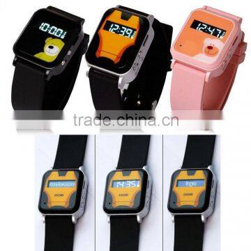 Gps Tracking Device Wrist Watch for kids-caref / smart watch gps