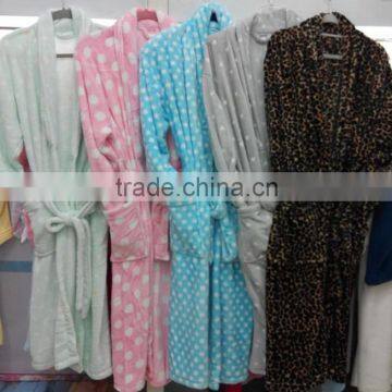 OEM Factory Sexy See Through 100% Polyester Bathrobe Sleepwear for Women photo-5