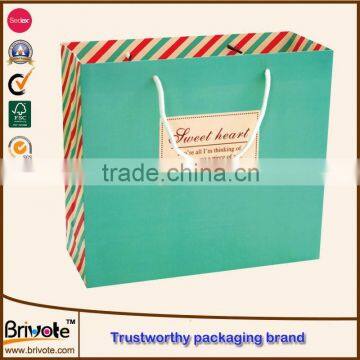 paper gift bag/wine paper bags/woman clothing