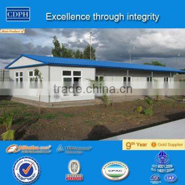 prefabricated worker home, modular office at sight