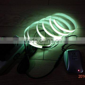 AC110V-240V Sound control Inverter lighting decoration Yellow 1500mmX10mm EL tape