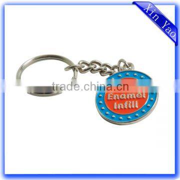 Cheap Wholesale Metal Custom Enamel Brass Key Chain photo-5