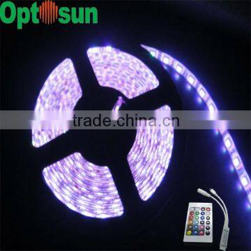 RGB LED strip light with remote control