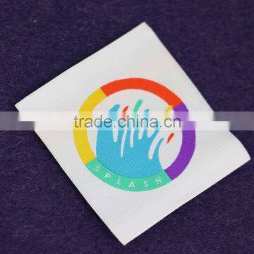 Customized High Quality Woven Clothing Labels Iron On Garment Labels photo-3